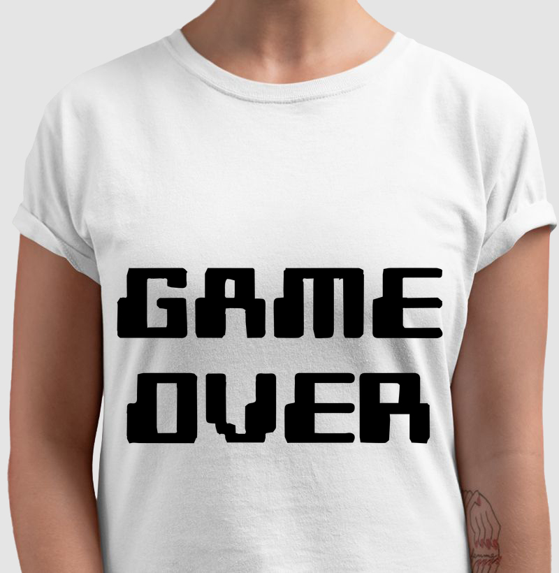 Camiseta Game Over