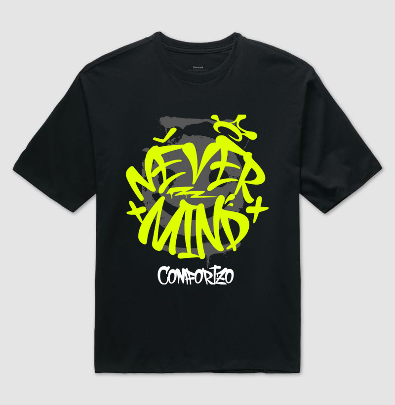 Camiseta oversised: Nevermind