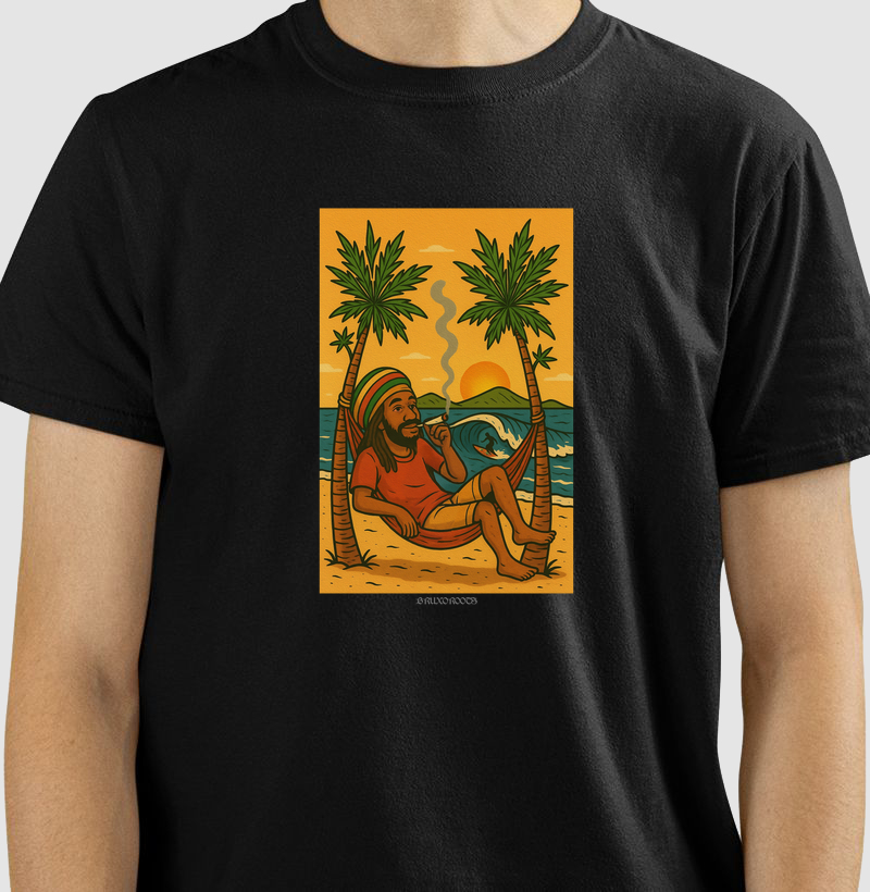 Camiseta BR00119 Na Paz de Jah