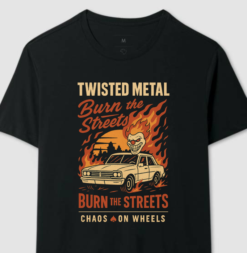 Burn the Streets Twisted Metal Retro Series