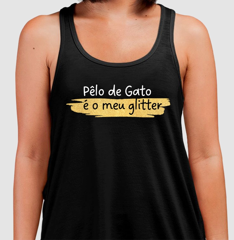 Pêlo de gato é meu Glitter