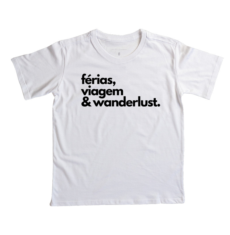 Férias, Viagem e Wanderlust