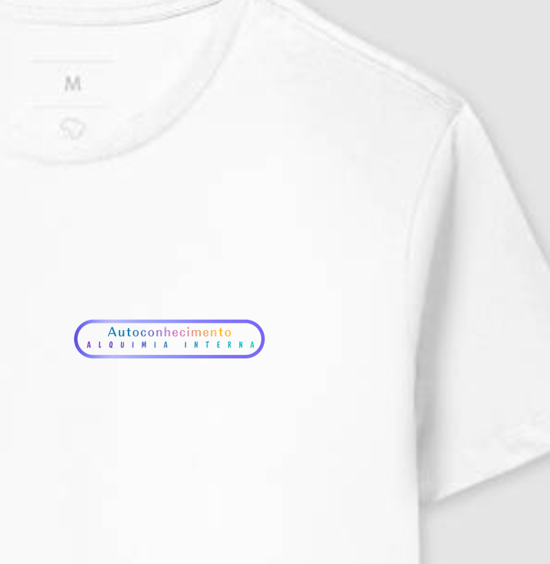 Autoconhecimento – Alquimia Interna” – Estampa minimalista e consciente