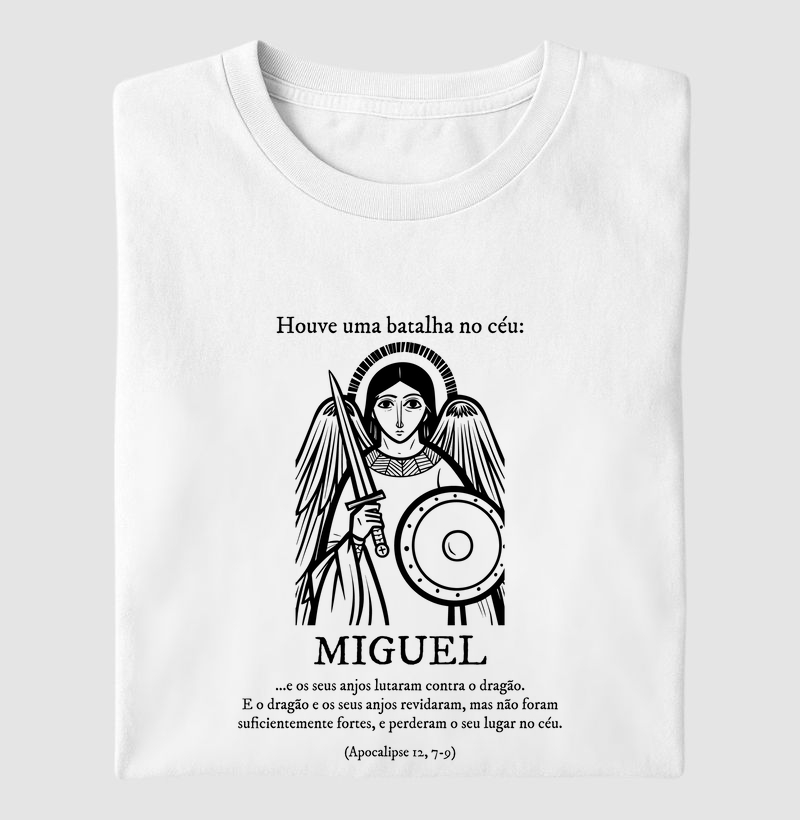 Arcanjo Miguel - Camiseta Adulto