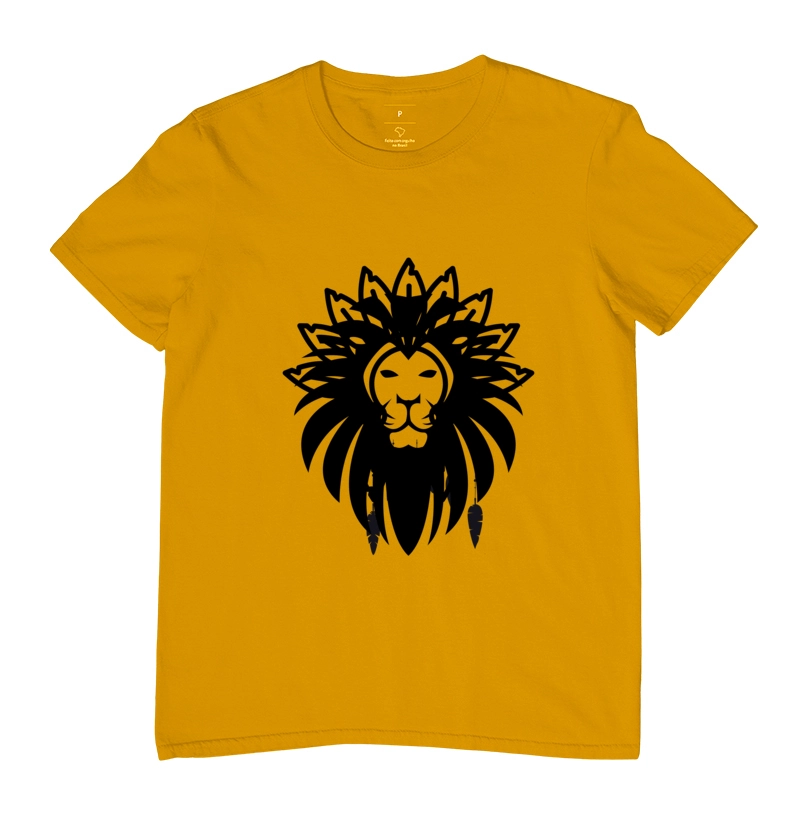 camiseta leão ferrugem