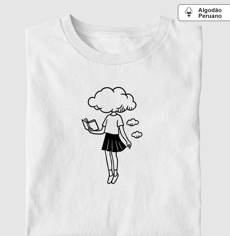 Camiseta  Algodão Peruano - Voos Literários