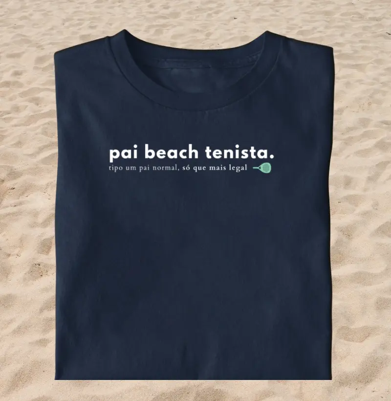 Pai beach tenista