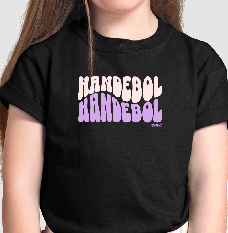 Camiseta KIDS de Handebol onda.