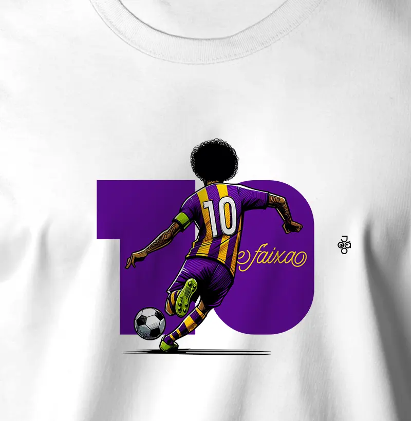 Camiseta 10 e Faixa
