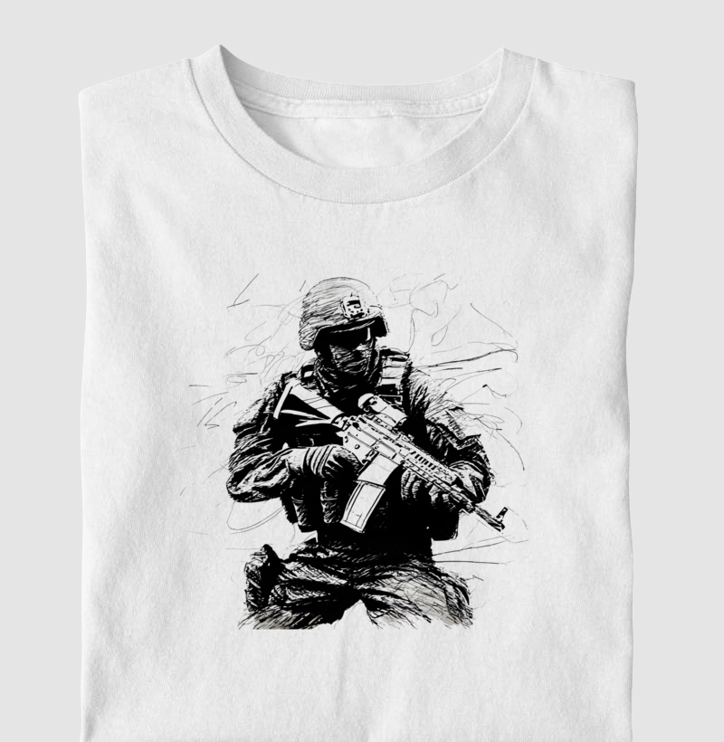 Soldado em combate
