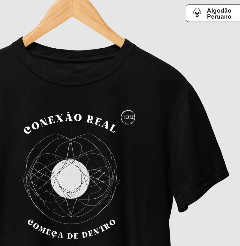 Camiseta Premium KIRI - Conexão Real começa de Dentro - Min