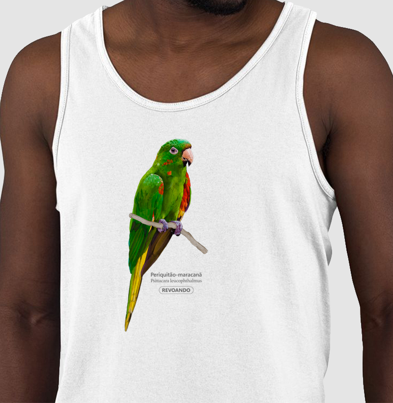 Aves do Brasil - Periquitão-maracanã - Regata