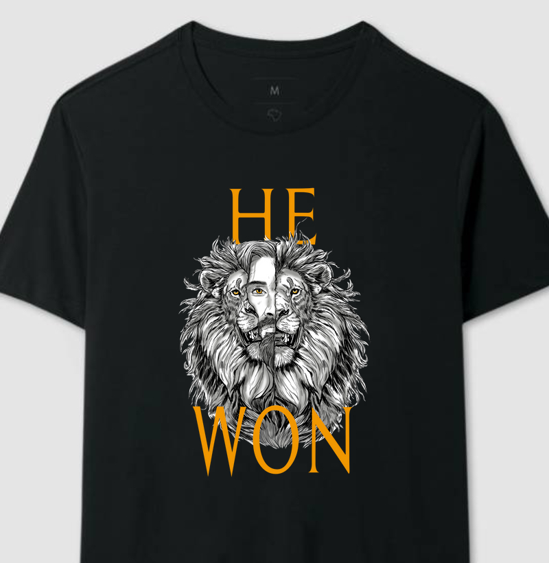 Camiseta Christ Fighter - Qualidade Reserva