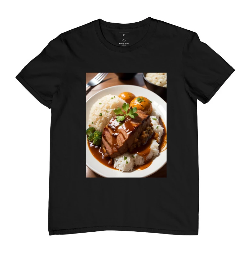 Camisa arroz e feijão