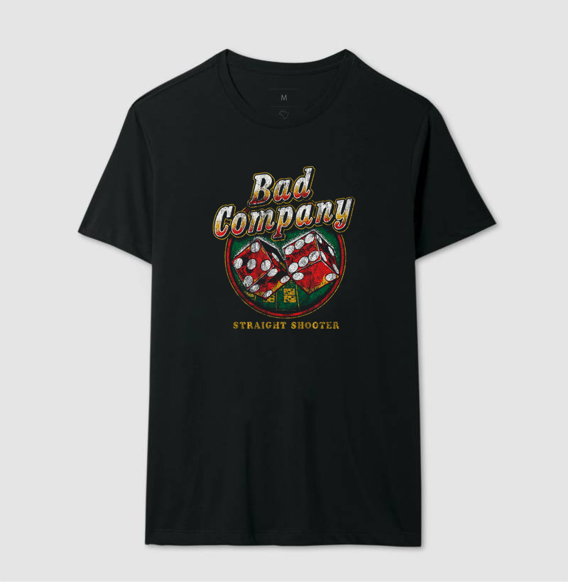 Camiseta Bad Company | Straight Shooter