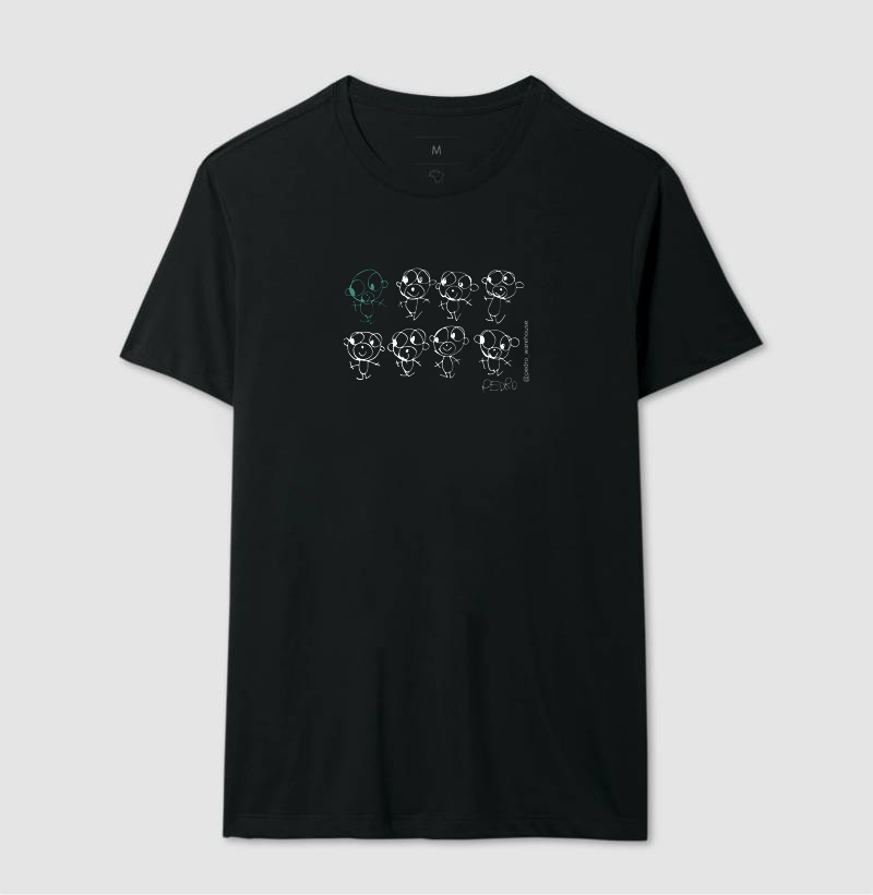 CAMISETA MASC/FEM - MACAQUINHOS