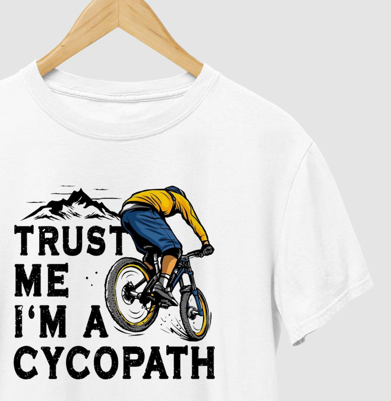 Camiseta Cycopath 100% Algodão