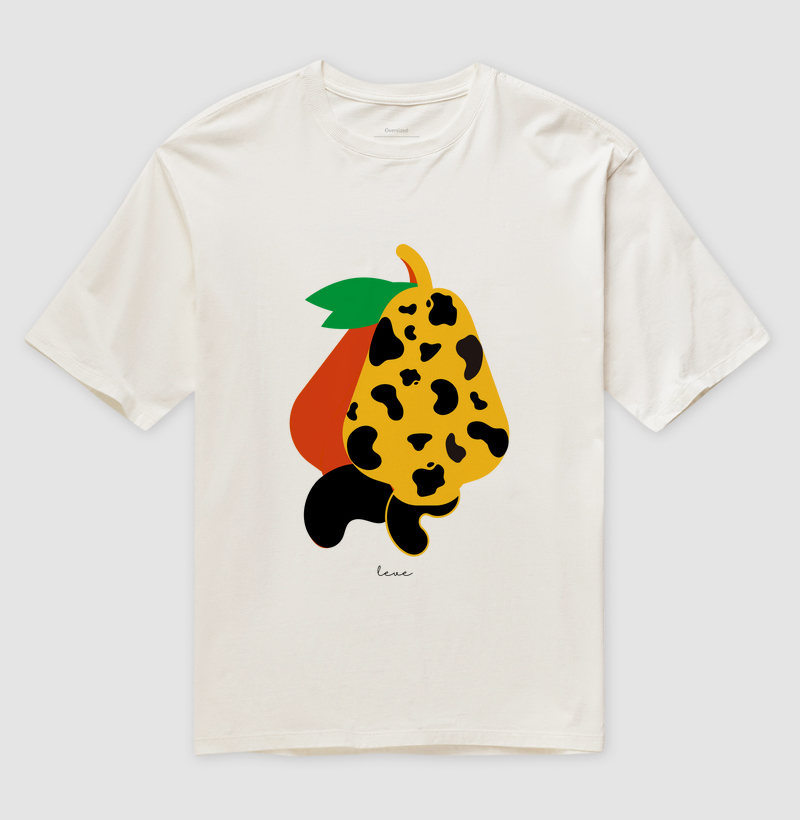 Oversized Unissex Caju da Onça