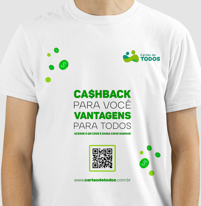 Cashback para você, vantagens para TODOS