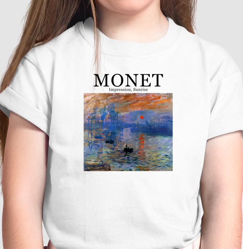 Impressão, Nascer do Sol (1872) - Claude Monet