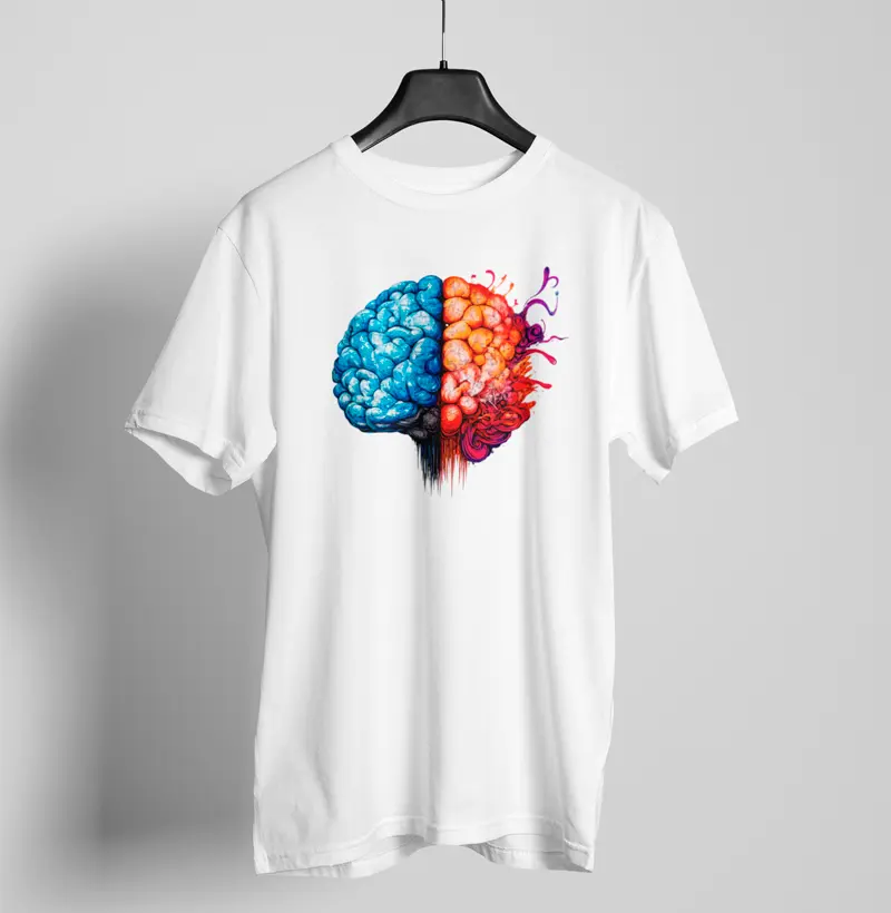 Camiseta - "2 Brains"