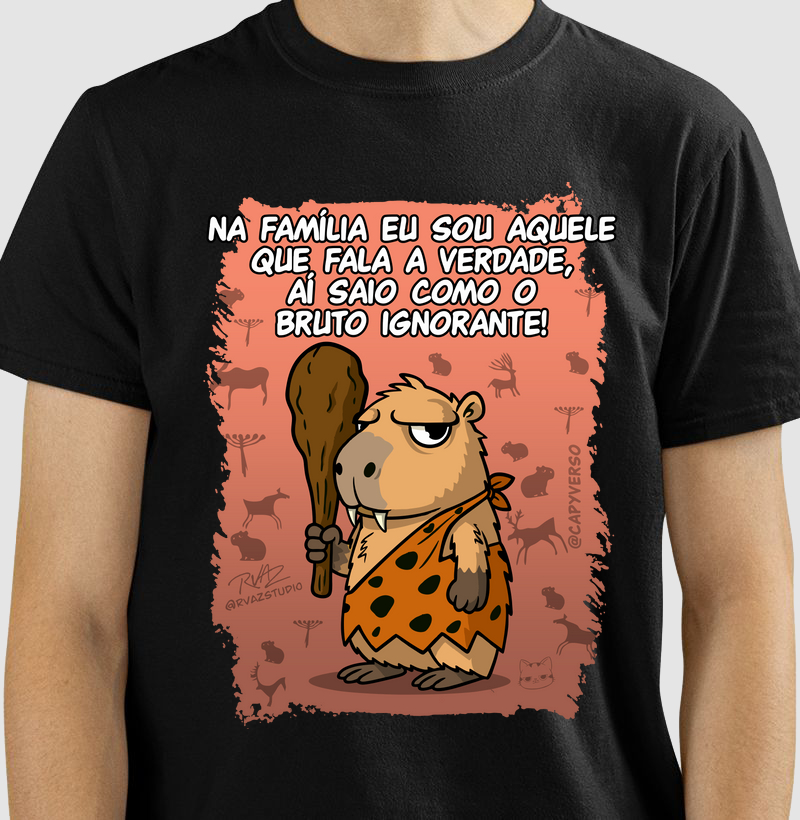 Camiseta Capivara Ignorante