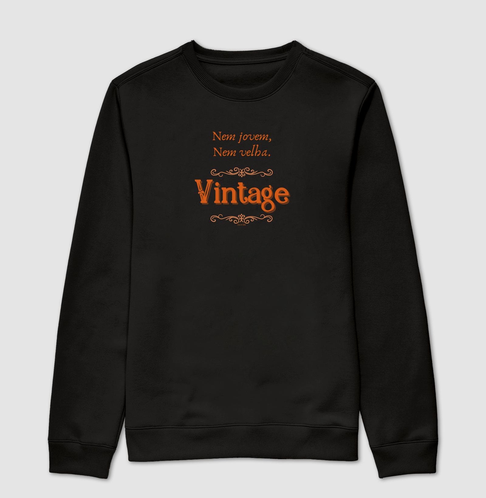 Nem jovem, nem velha. Vintage.