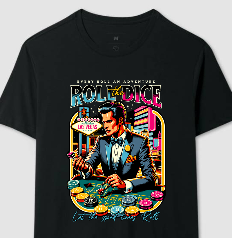 Camiseta "Roll the Dice"