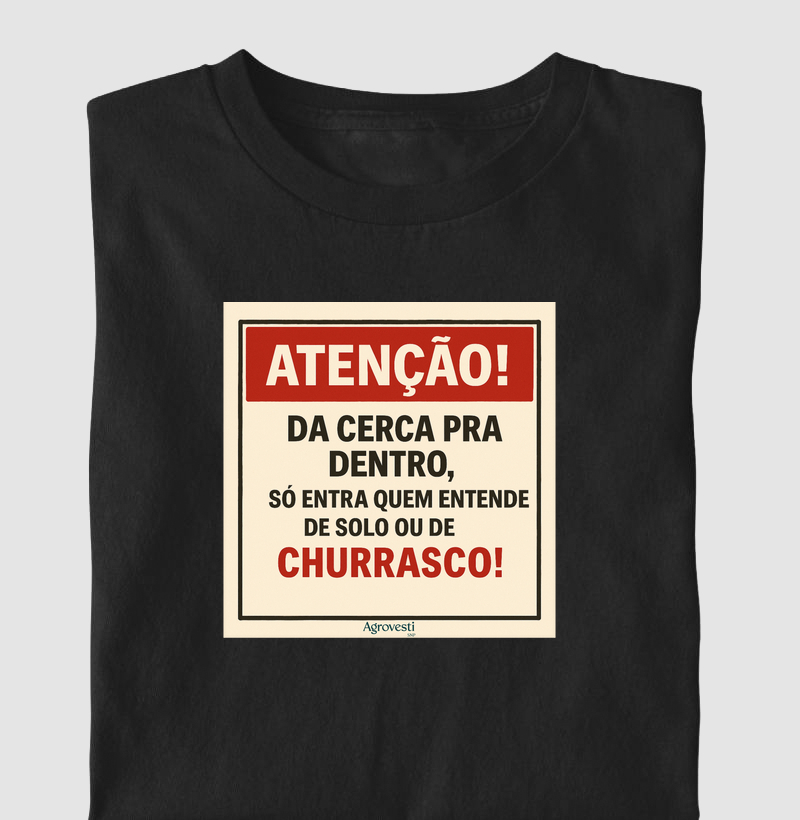 Placa da Fazenda Churrasco