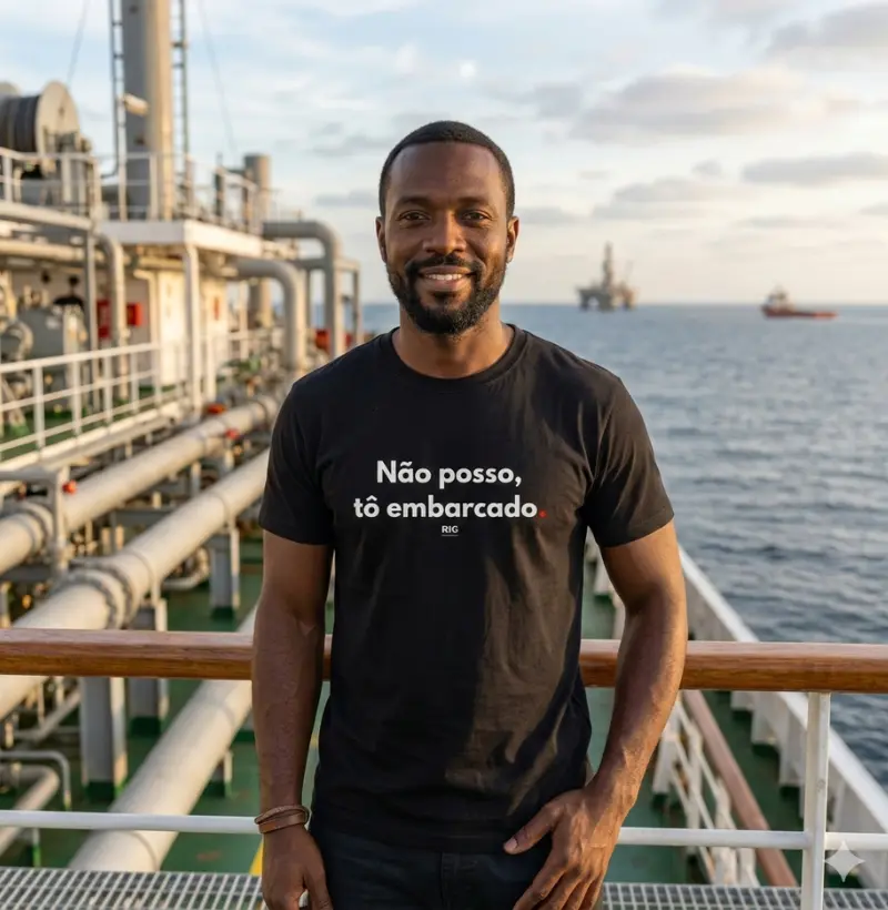 Não posso, tô embarcado