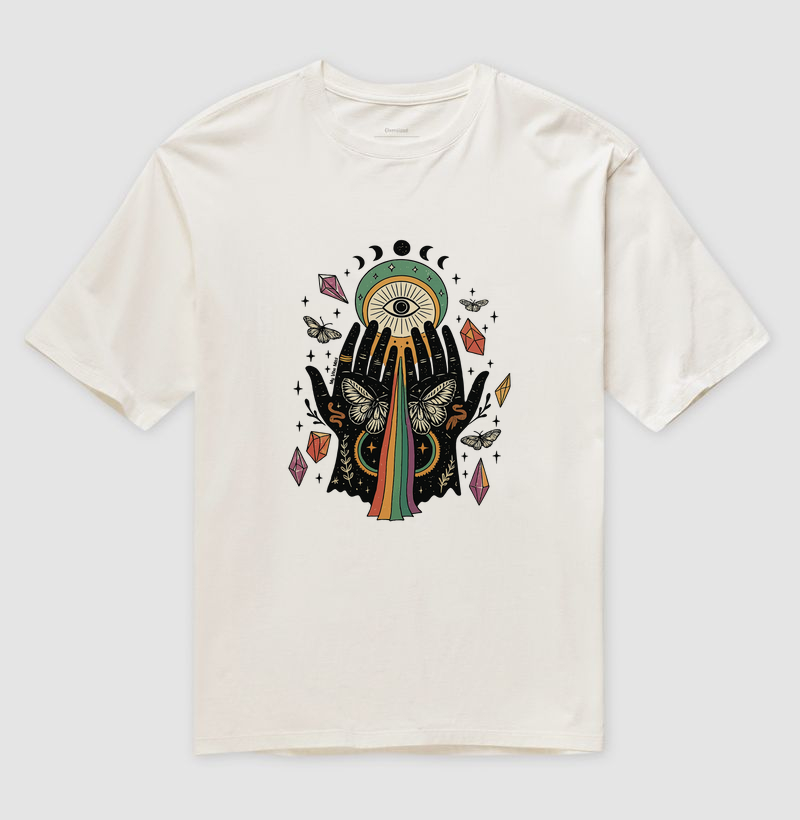 Camiseta Oversized - Intuição 