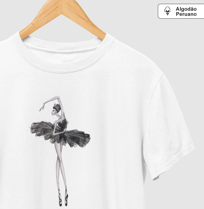 The long back tutu dancer