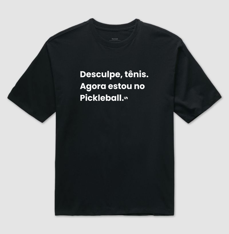 Desculpe, tênis. 