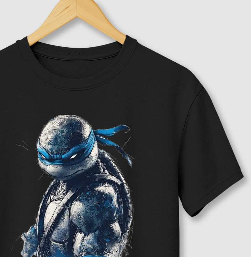 Camiseta Tartarugas Ninja - Leonardo