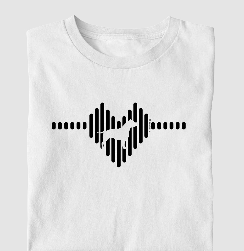Camiseta Amstaff - Coleção Coração