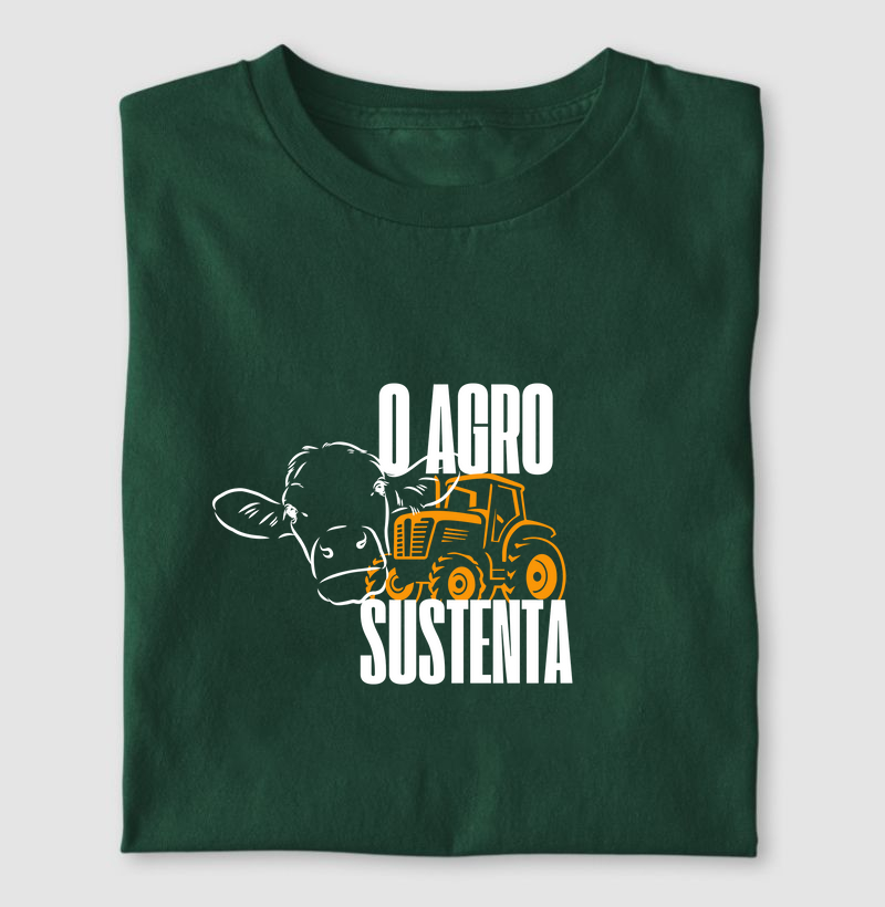 O agro sustenta