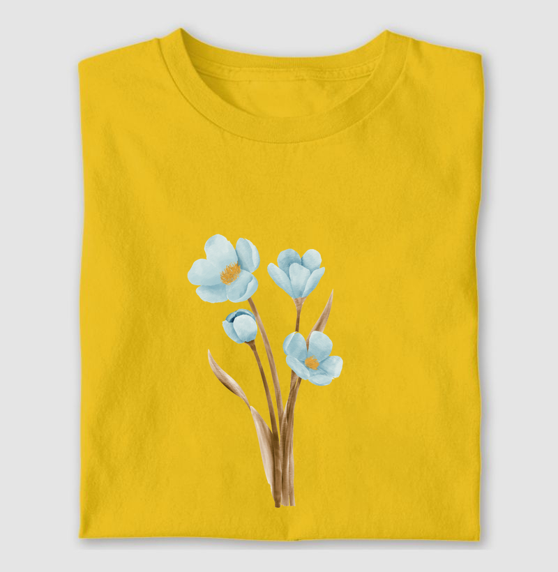 HONESTEE FLOR AZUL