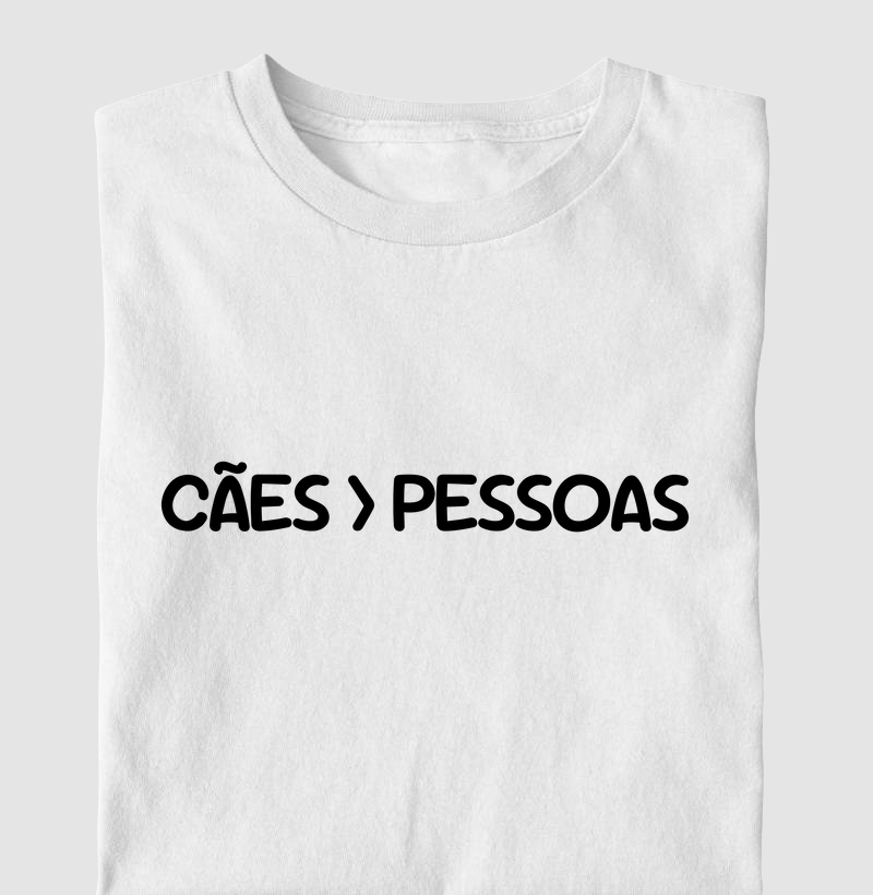 Cães > Pessoas