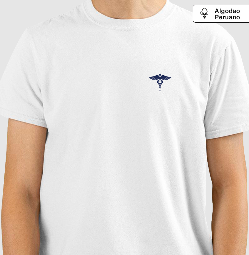 Camiseta Premium "Caduceu Minimalista"