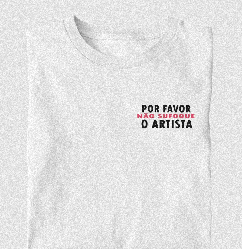 Por favor não sufoque o artista - Bolso