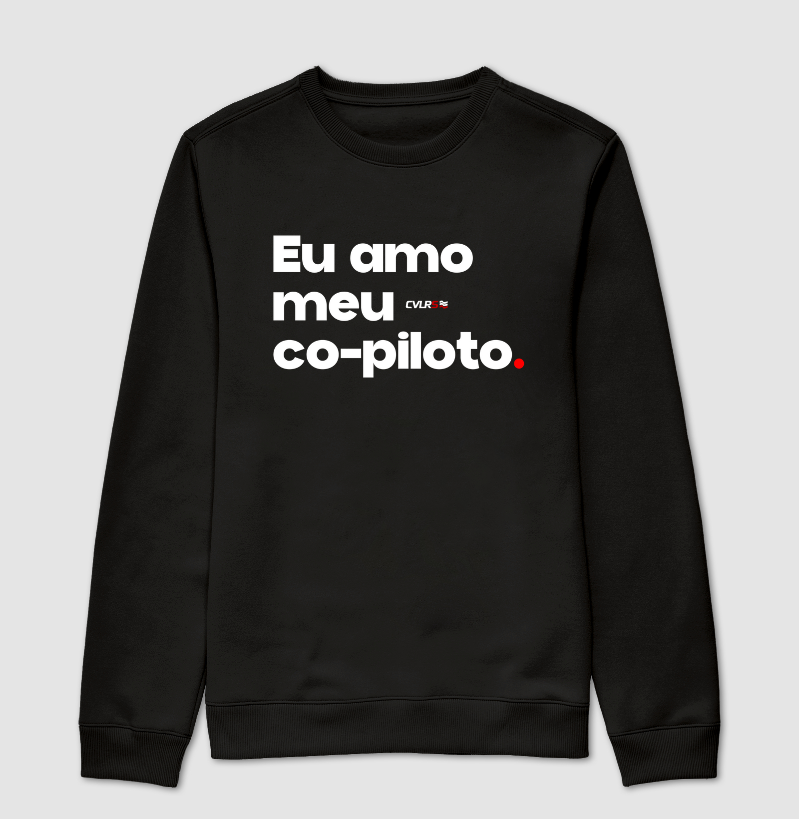 Eu amo meu co-piloto.