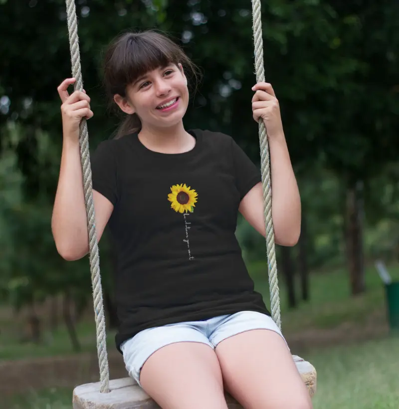 Camiseta Mini - Girasol