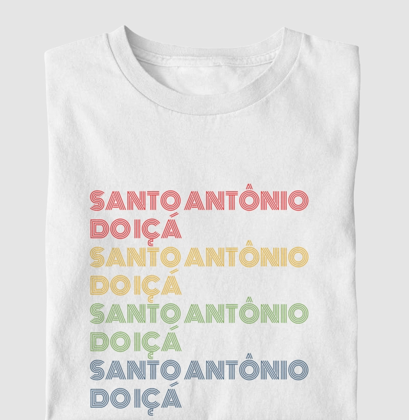 Santo Antônio do Içá Letreiro Retrô