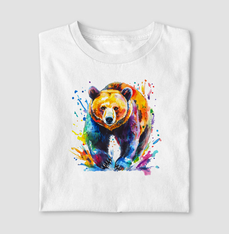 Urso colors aquarela