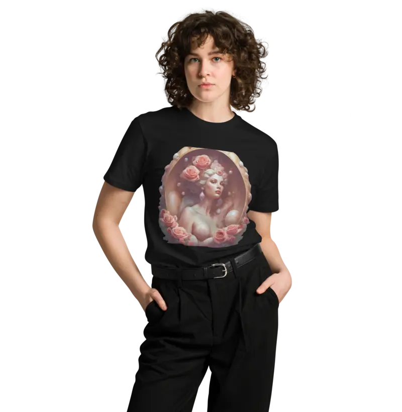 Exale Amor e Beleza: Garanta sua Camiseta da Deusa Afrodite!