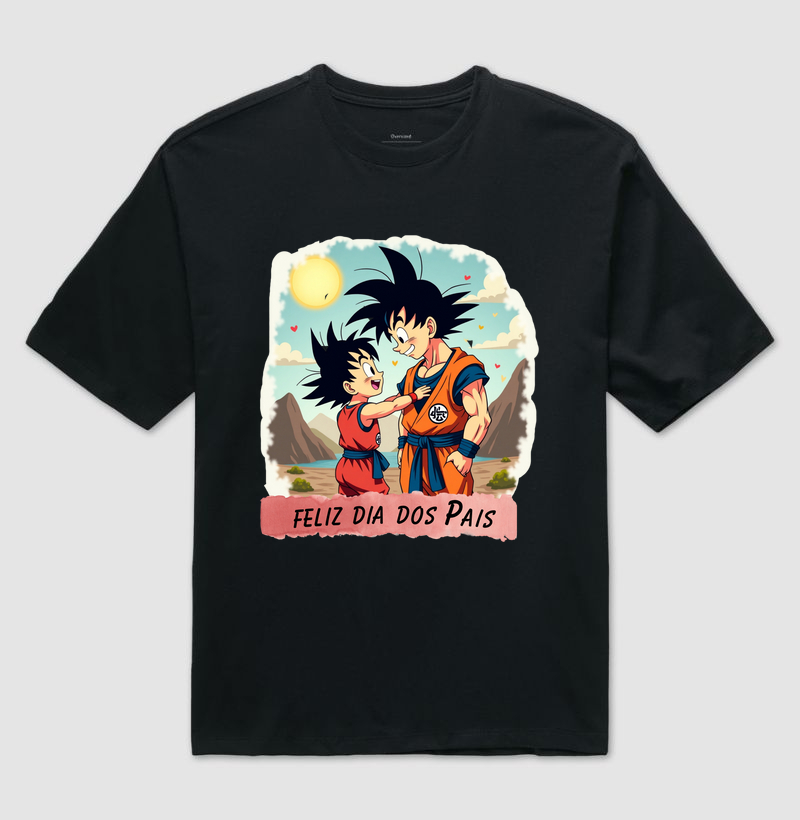 feliz dia dos Pais - Goku e Gohan