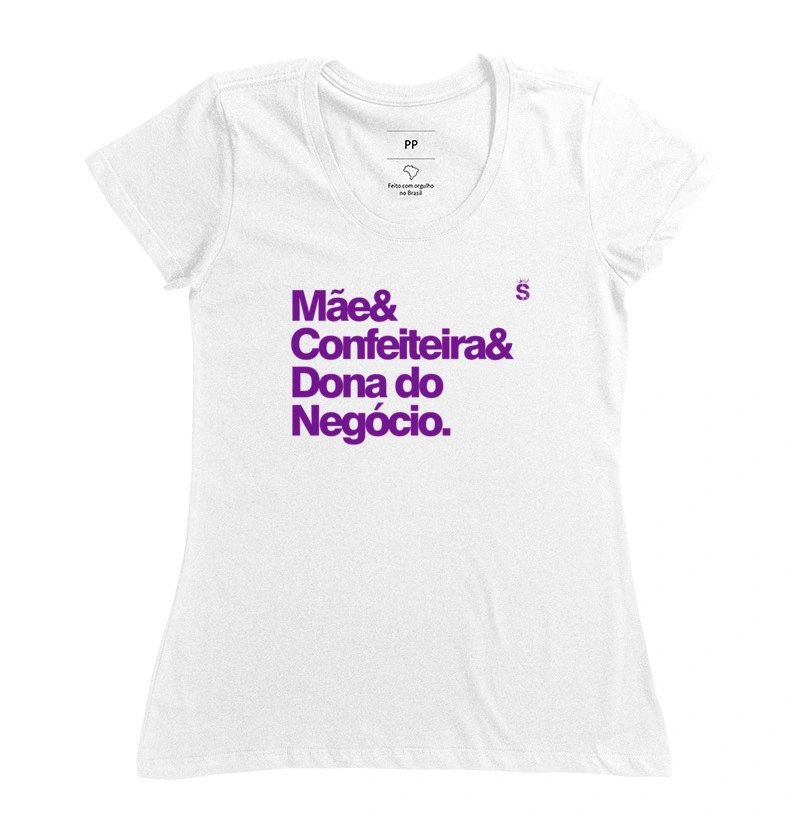 Mãe& Confeiteira& Dona do Negócio.