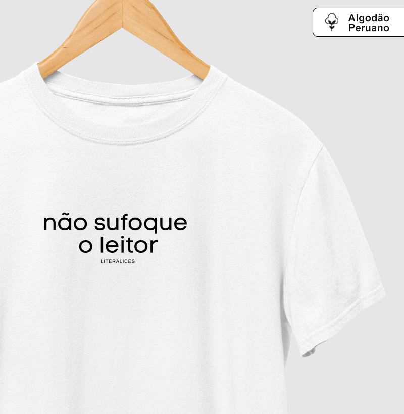 Não sufoque o leitor