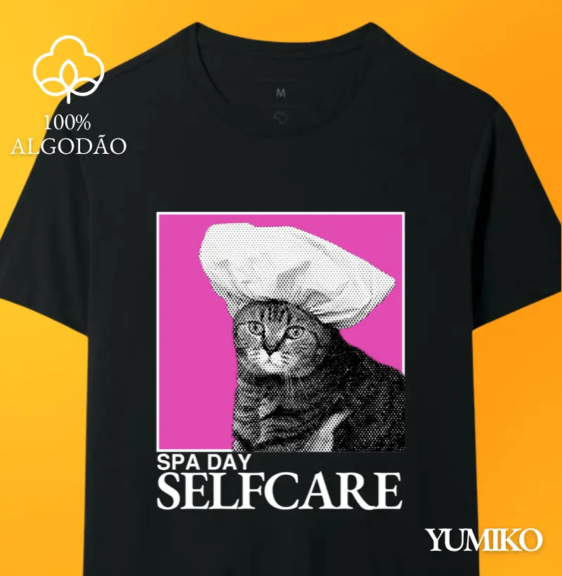 Camiseta Spa Day & Selfcare - Quadro (T-Shirt & Baby Look)