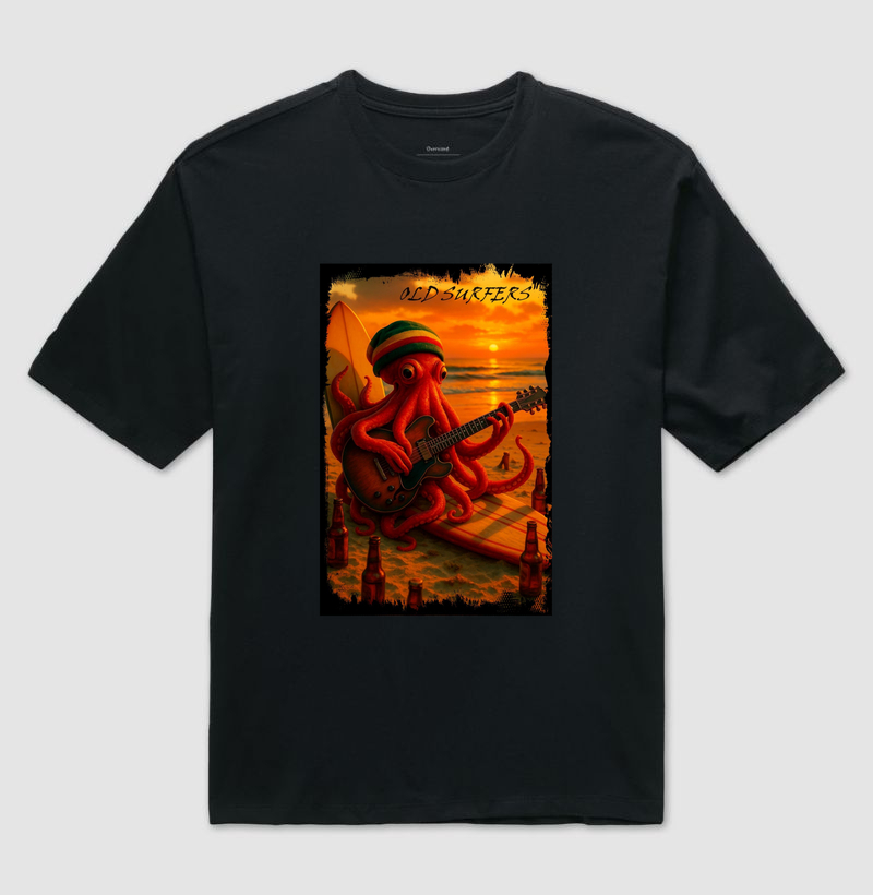 Camisa Octopus Reggae